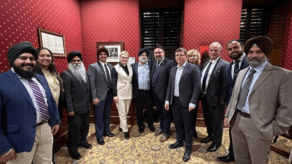 United Sikhs Team Meets Ukraine Mps