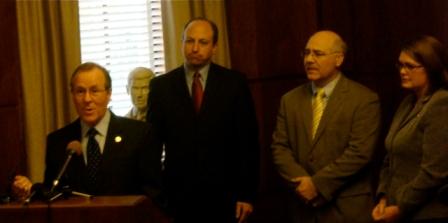 Governor Ted Kulongoski Speaks Before Bill Signing